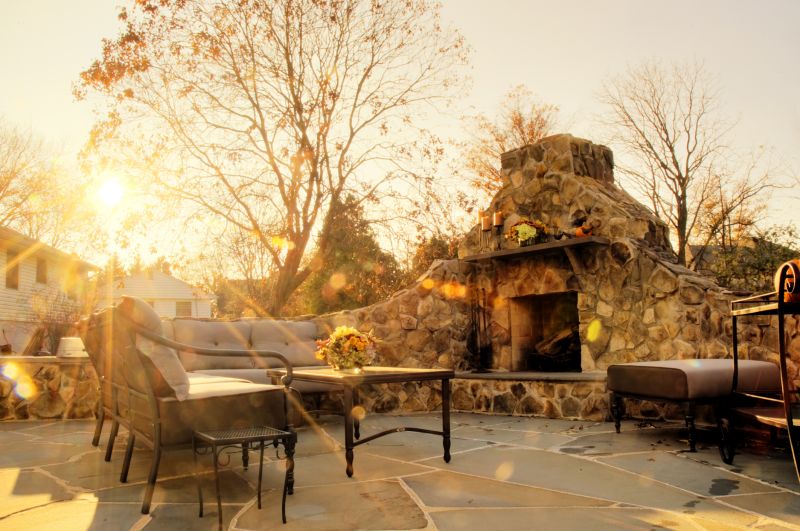 Flagstone Patio Construction