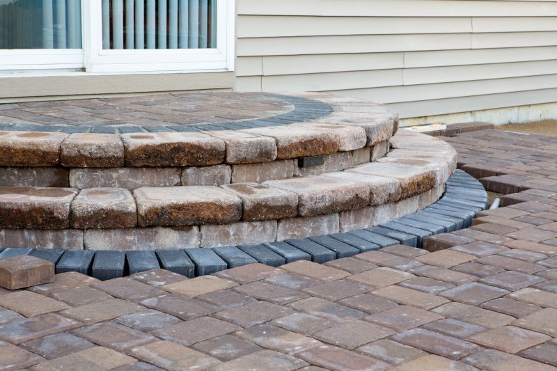 Patio Brick Installation detail