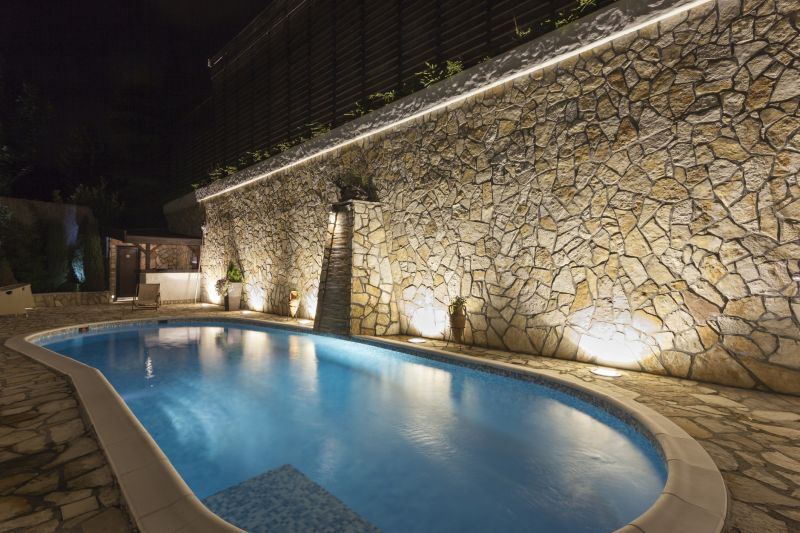 Poolside Hardscaping