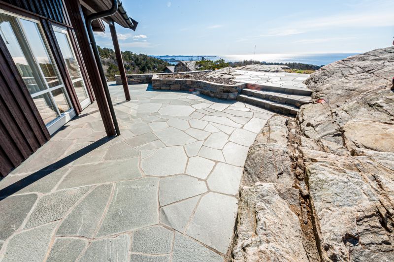 Slate Hardscape Installation