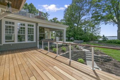 Stone Deck Installation