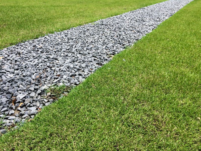 Stone Sidewalk Installation