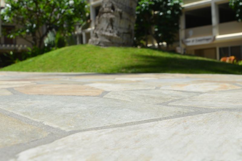 Stone Terrace Installation